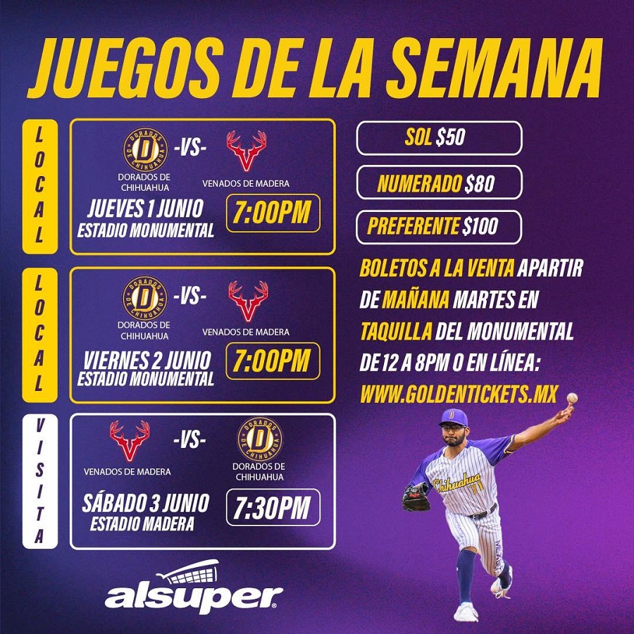 Dorados  vs Venados de Madera