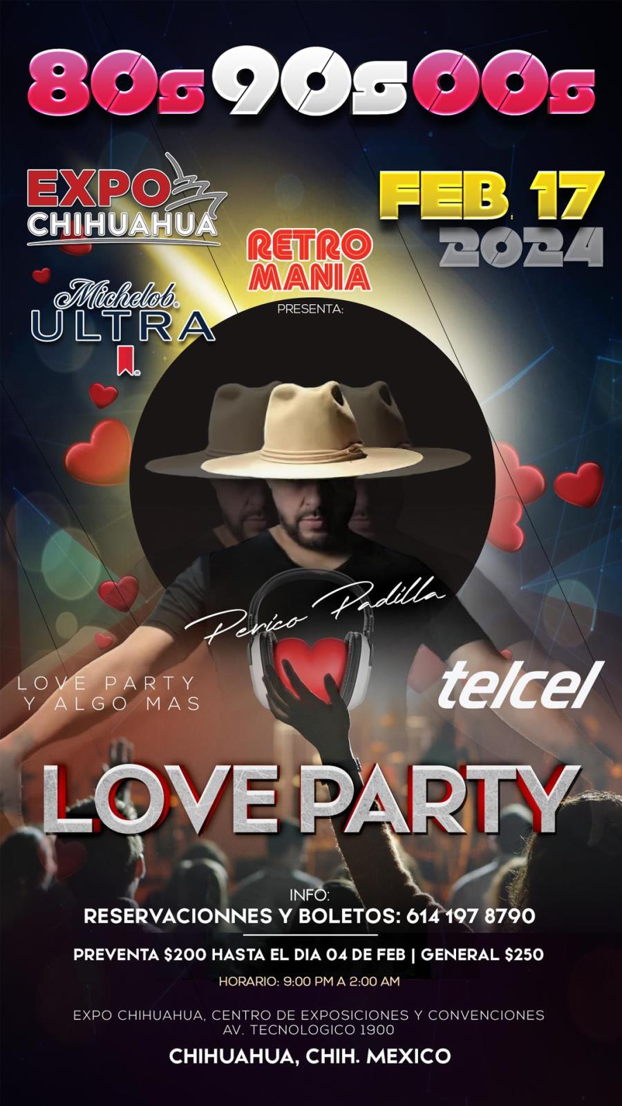 Love Party y Algo Mas con Perico Padilla - 8Os 9Os 00s