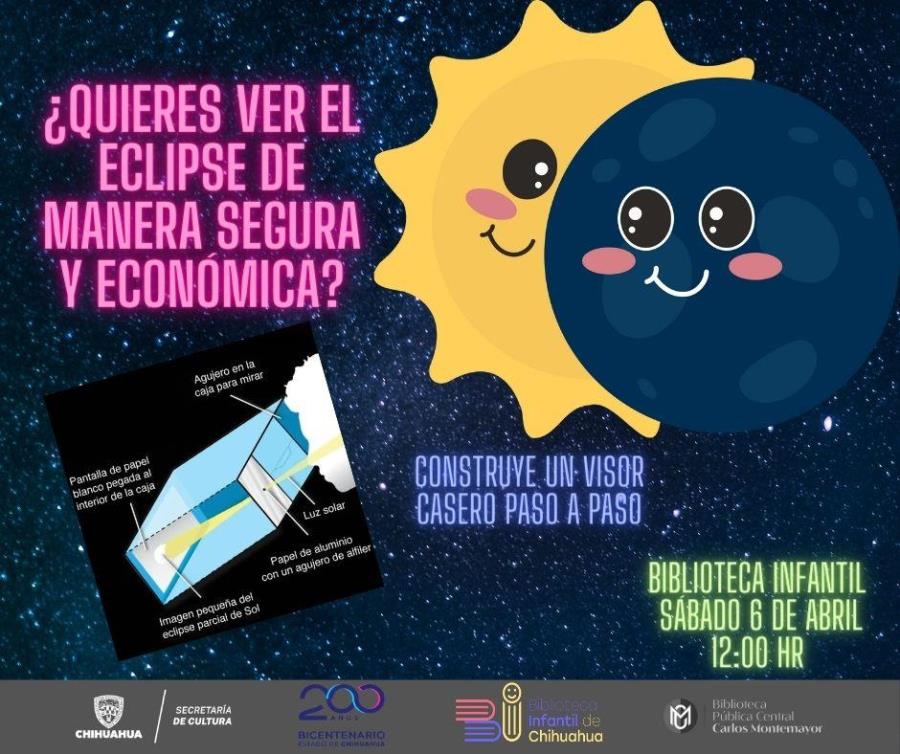 Construye un visor para ver el eclipse