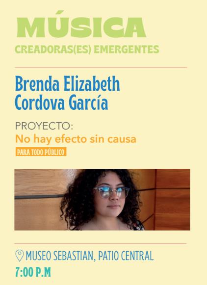 FOMAC 6: Música: Brenda Elizabeth Cordova