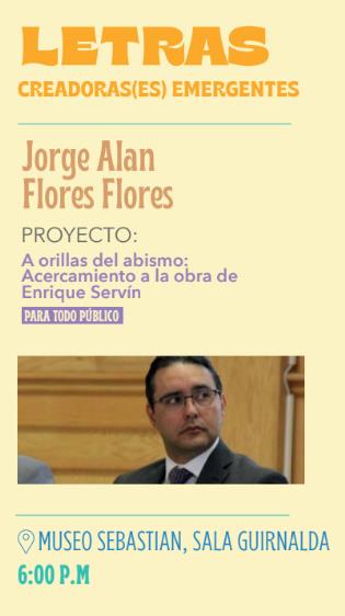 FOMAC 6: Letras: Jorge Alan Flores