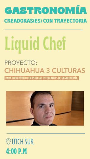 FOMAC 6: Gastronomía: Liquid Chef