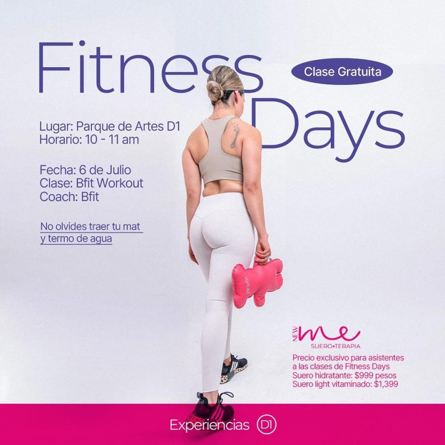 Fitness Days: Clase gratuita