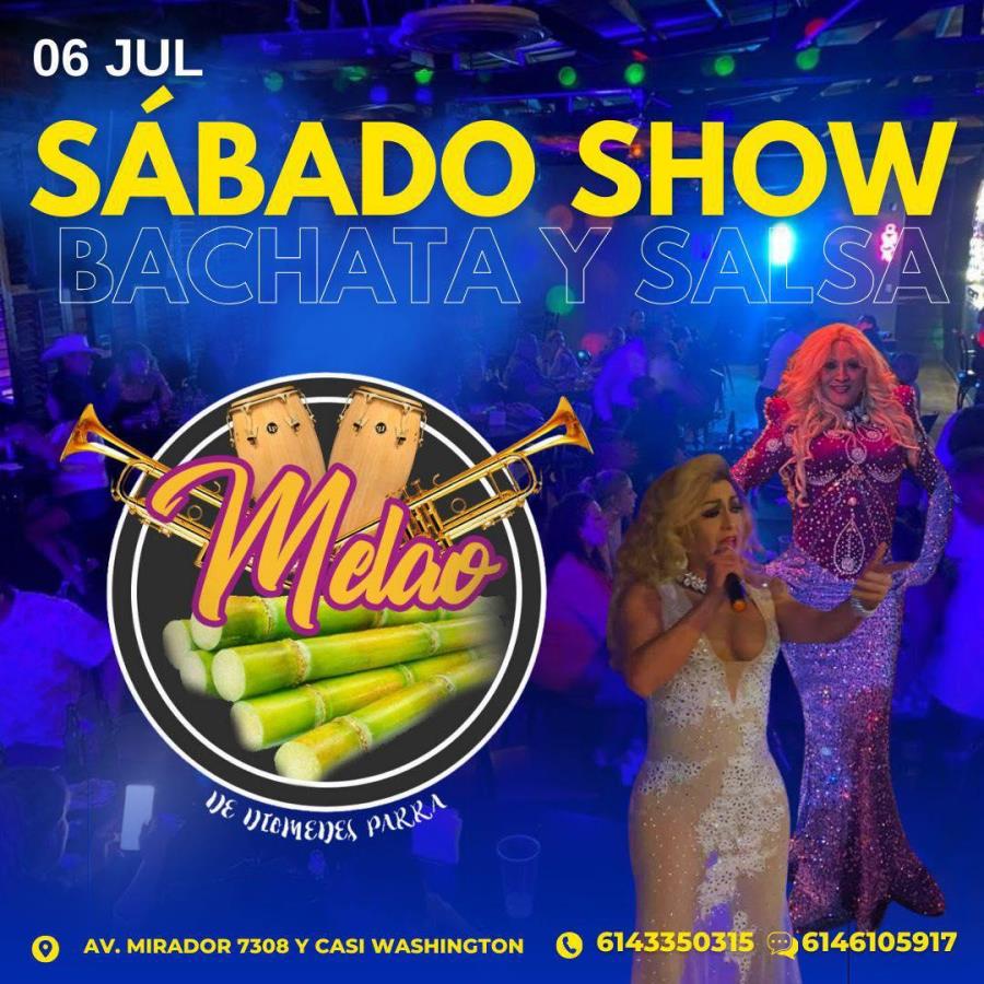 Sábado de show, bachata y salsa: Richy Rayos  + Melao