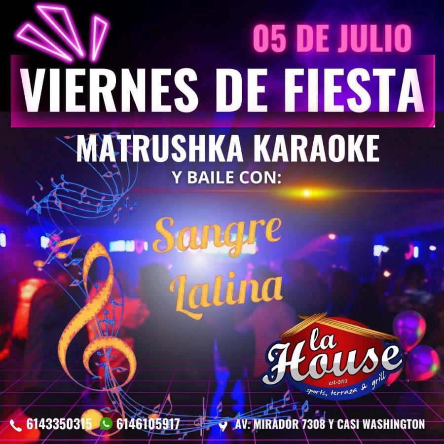 Karaoke Matrushka + Sangre Latina